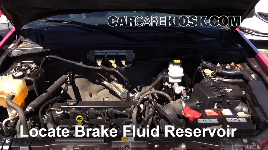 2009 Mercury Mariner 2.5L 4 Cyl. Brake Fluid